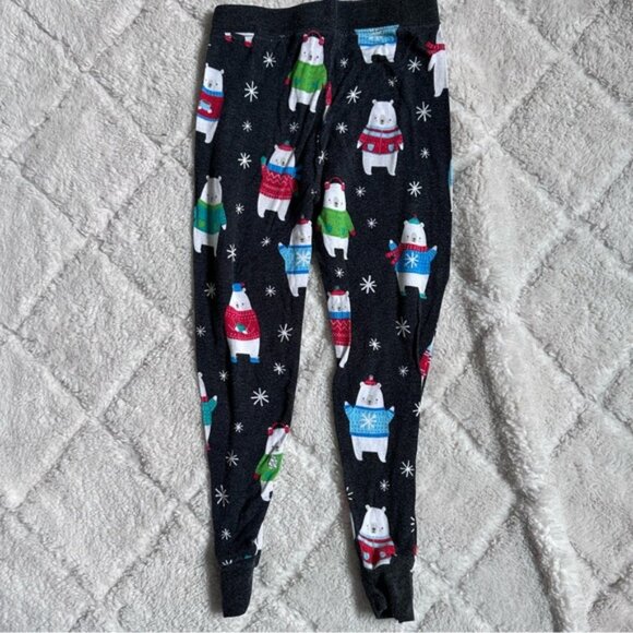 Little Sleepies | Christmas Polar Bear Pals Two Piece Pajama Set | Size 2T - Picture 6 of 7
